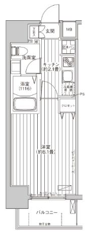 カーサラスク目白台の間取り画像