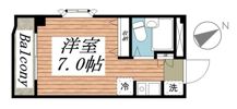 エステート富士見の間取り画像