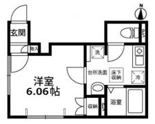 アルベロアルト東府中の間取り画像