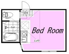 ユナイト星川クロックムッシュの間取り画像