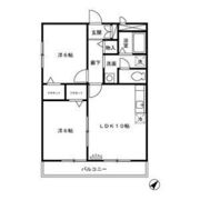 カナディアンコート南吉成 Aの間取り画像
