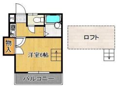 ウェーブ皇后崎の間取り画像