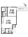 MAXIV CITY神戸鷹取 TREの間取り画像