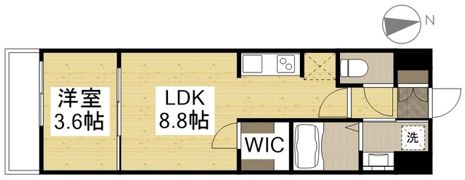 月光 旭川リバーサイドウエストの間取り画像