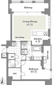 THE CONOE 三田綱町の間取り画像
