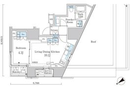 Prime Art白金台の間取り画像