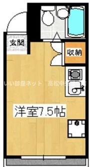 US-1西宝町の間取り画像