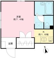 グリーングラス北新宿の間取り画像