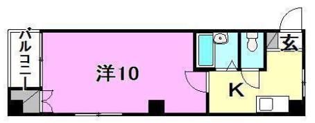 西広エンタープライズマンションの間取り画像