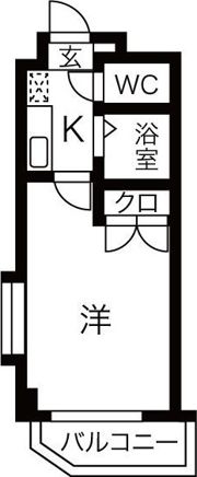 シティライフ春里の間取り画像