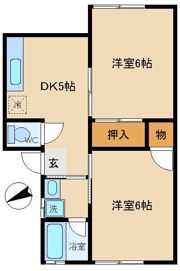 アーバンコーポラスの間取り画像