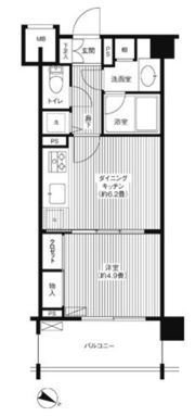 T・O BLDG．1st．の間取り画像