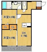 Ariga10 C棟の間取り画像