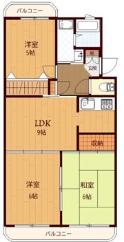 レナジア上横場の間取り画像