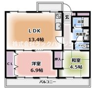 エル・セレーノ古川橋A棟の間取り画像
