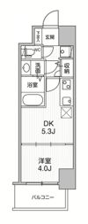 クレストコート江坂垂水町の間取り画像