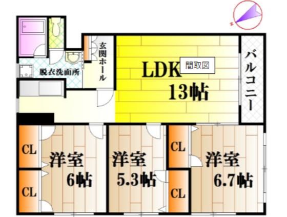 間取図