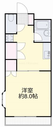 コーポ新川の間取り画像