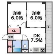 エルドムス陽光三番館の間取り画像