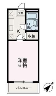 シャローパレスⅢの間取り画像