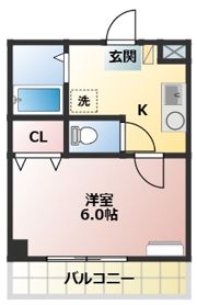 M.ONEビルの間取り画像