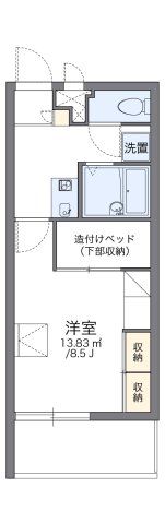 レオパレス又吉の間取り画像