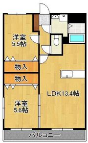 ユーミーシャルマンの間取り画像