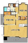 ベレッツァ門司の間取り画像