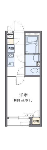 クレイノIIDAの間取り画像