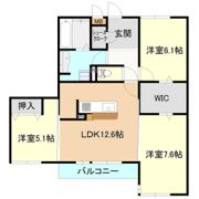 サンパティー エスパースの間取り画像