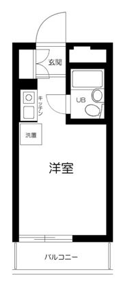 ハイシティ三軒茶屋第1の間取り画像