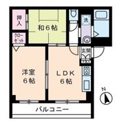 ファミーユコート恩田B棟の間取り画像