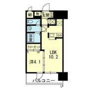ライズ熊大病院前Ⅱの間取り画像
