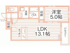 シリウス・Tの間取り画像