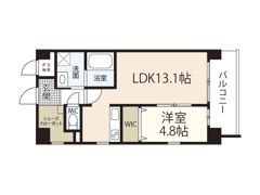 セレッソコート比治山公園の間取り画像