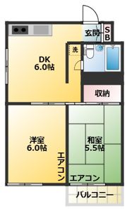 シェモア北沢の間取り画像