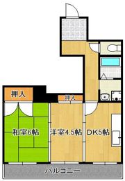 サンシャインビルの間取り画像