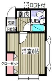 ローズアパートK15の間取り画像
