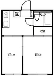 レオコーポふじみ野の間取り画像