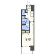 プレジオ東天満の間取り画像
