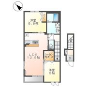 ライジングムサシの間取り画像