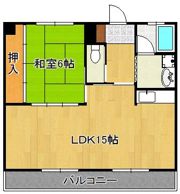 メゾーンイワタテIIの間取り画像