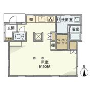 下石神井戸建の間取り画像