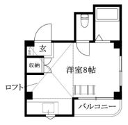メゾン中一万の間取り画像