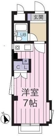 府中グランセの間取り画像