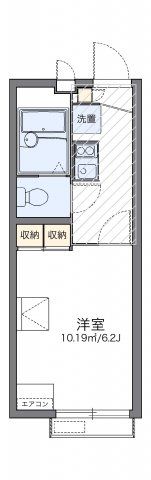 レオパレスカトレアの間取り画像