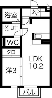 アーバンスクェアIの間取り画像
