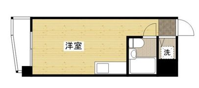 パールマンション万代橋の間取り画像