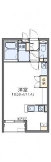 レオネクストたちばなの間取り画像