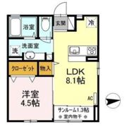 ティエドールAの間取り画像
